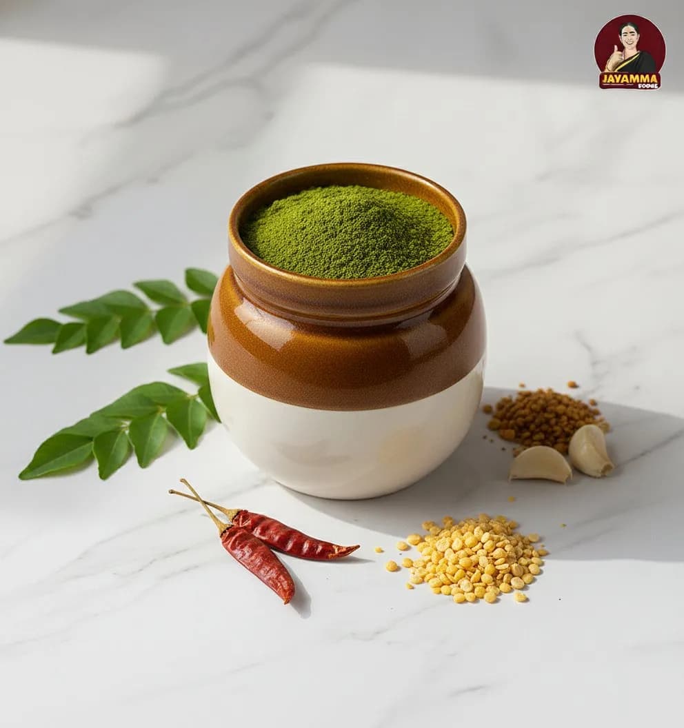 Karvepaku Podi